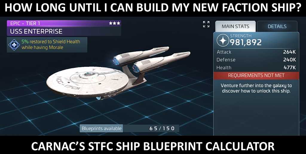 star trek fleet command vidar blueprints